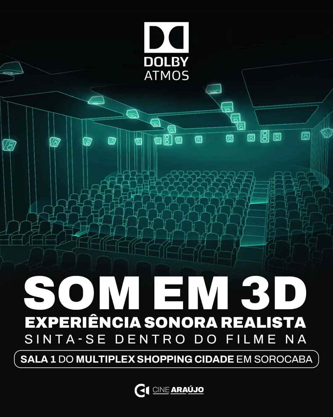 Poster Dolby Atmos Shopping Cidade