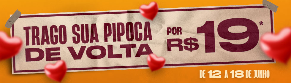 Banner notícia Trago sua Pipoca de Volta