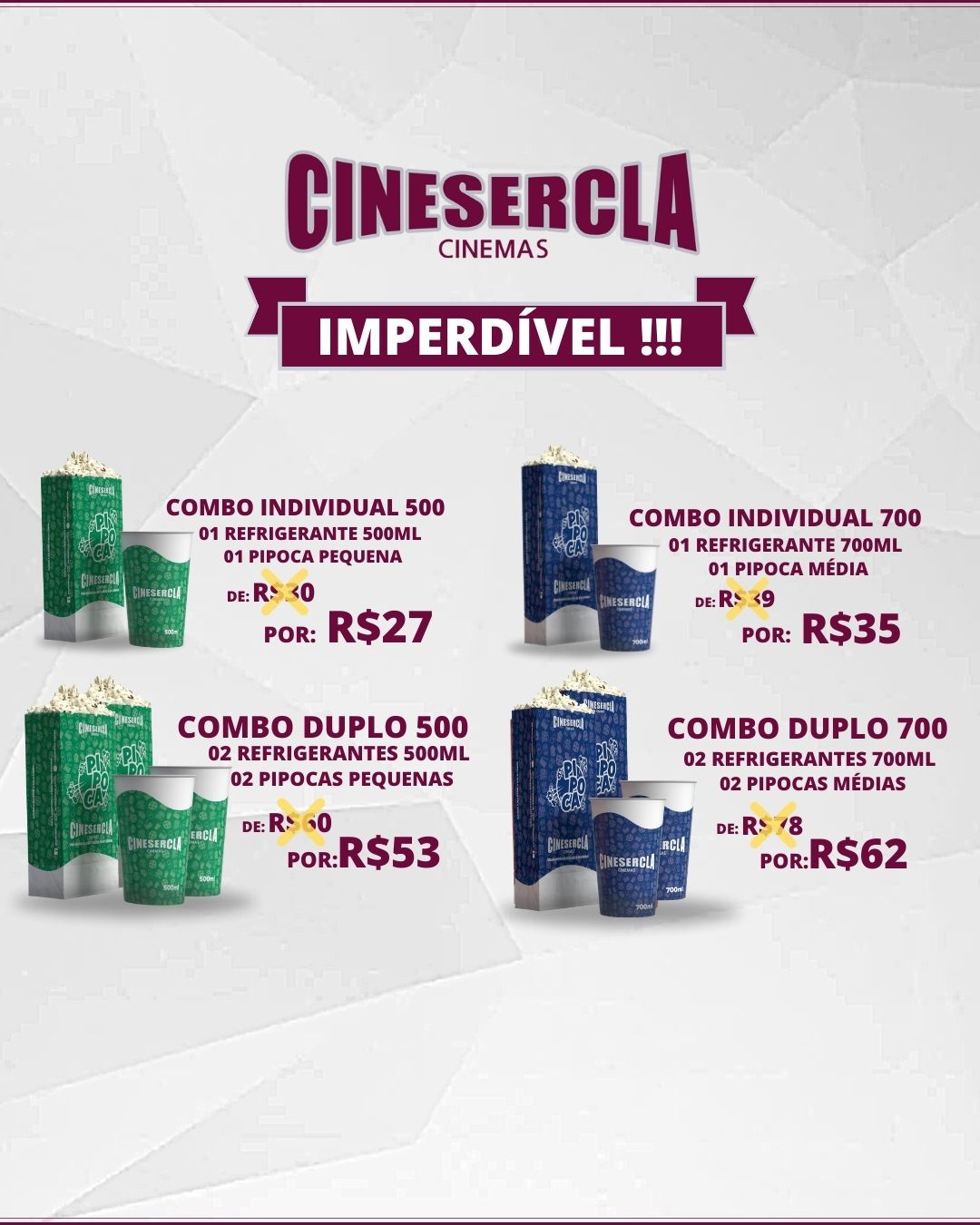 DESCONTOS EXCLUSIVOS NA BOMBONIERE!