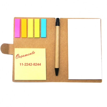 Bloco de Anotações Ecológico